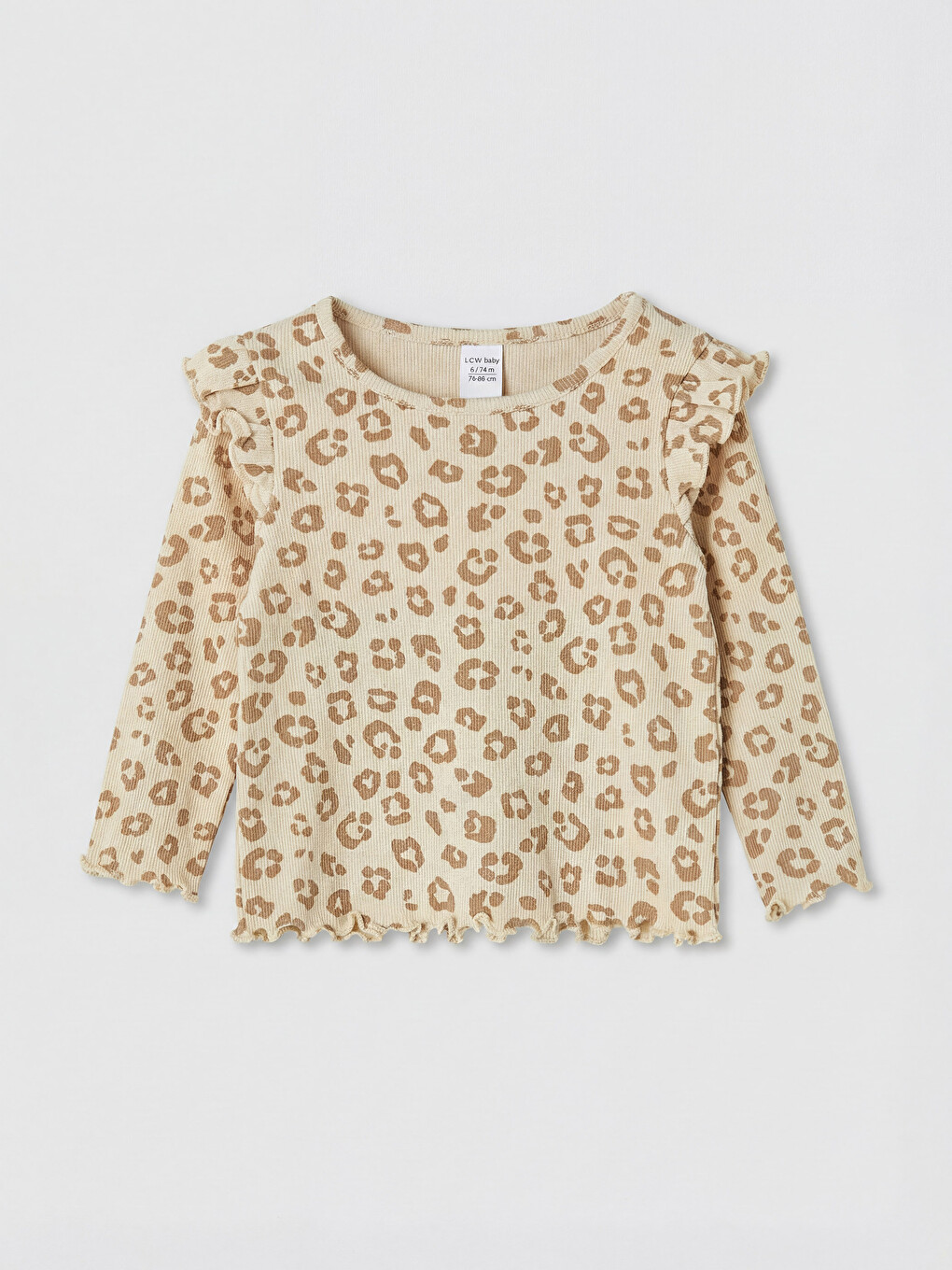 Lot De 3 T-shirts En Maille À Volants Pour Bébé Fille-5