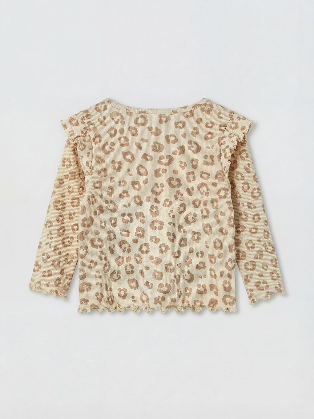 Lot De 3 T-shirts En Maille À Volants Pour Bébé Fille-6