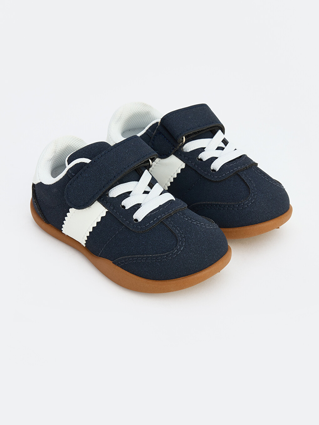 Faux Suede Mesh Boys' Sneakers