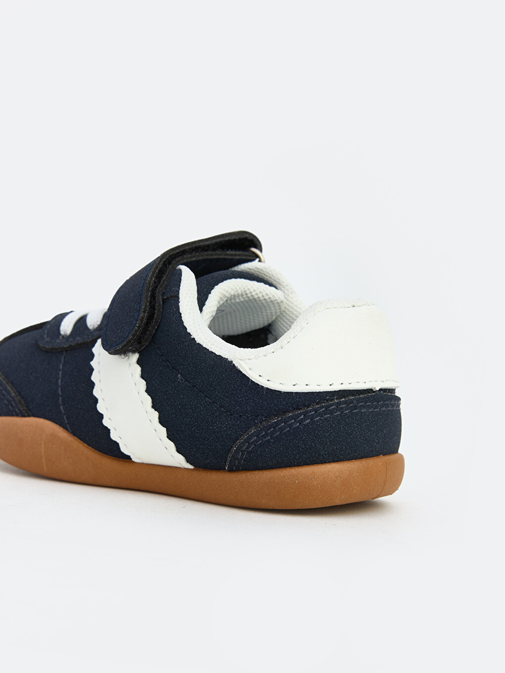 Faux Suede Mesh Boys' Sneakers-4