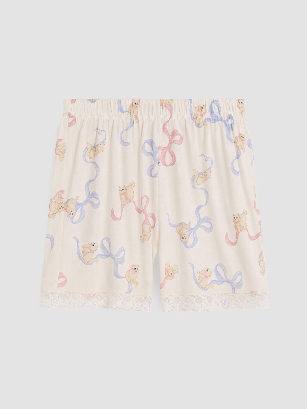 Printed Women's Shortie Pyjamas Set-8