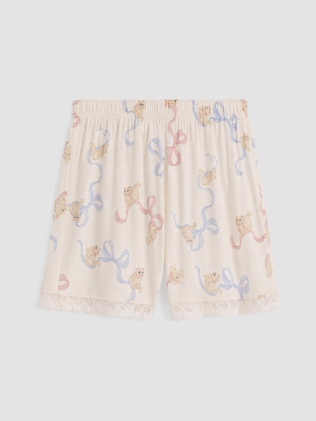 Printed Women's Shortie Pyjamas Set-10
