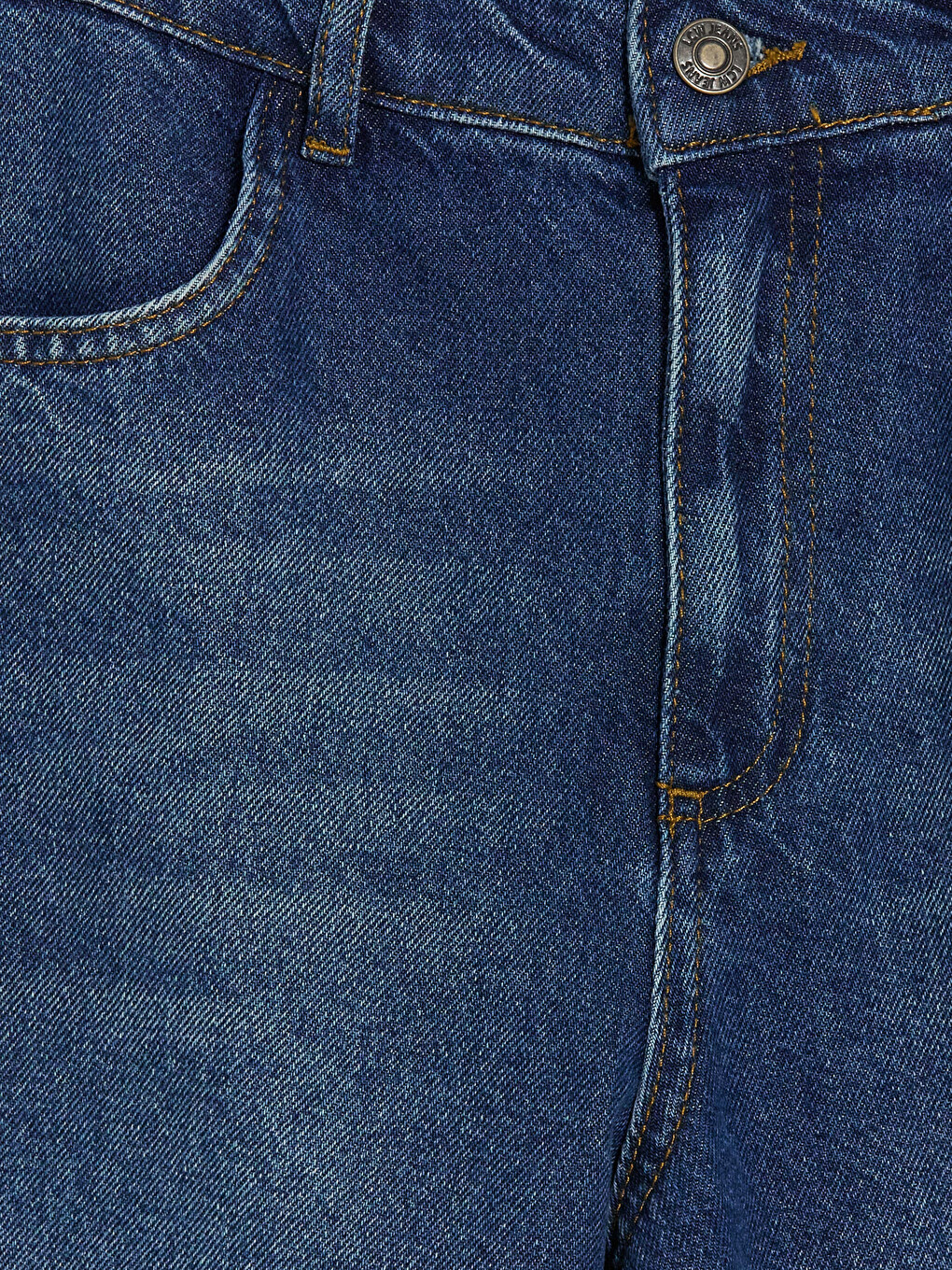 İndigo Baggy Fit Erkek Çocuk Jean Pantolon-1