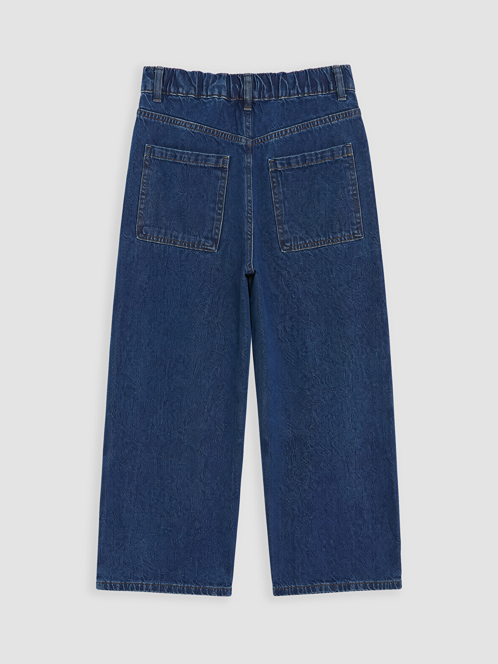 İndigo Baggy Fit Erkek Çocuk Jean Pantolon-2