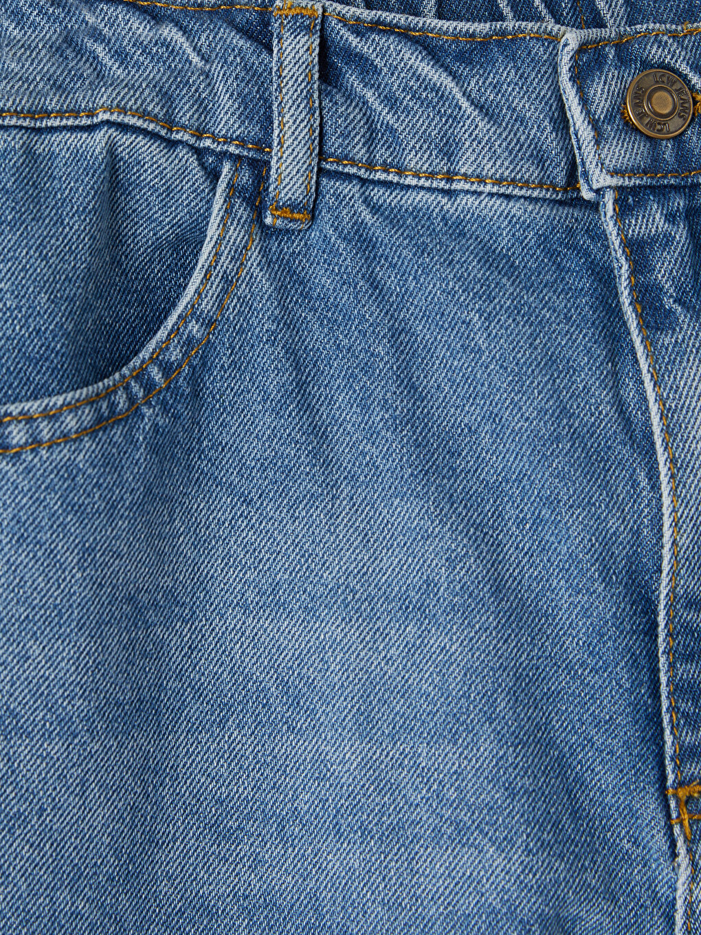İndigo Baggy Fit Erkek Çocuk Jean Pantolon-2