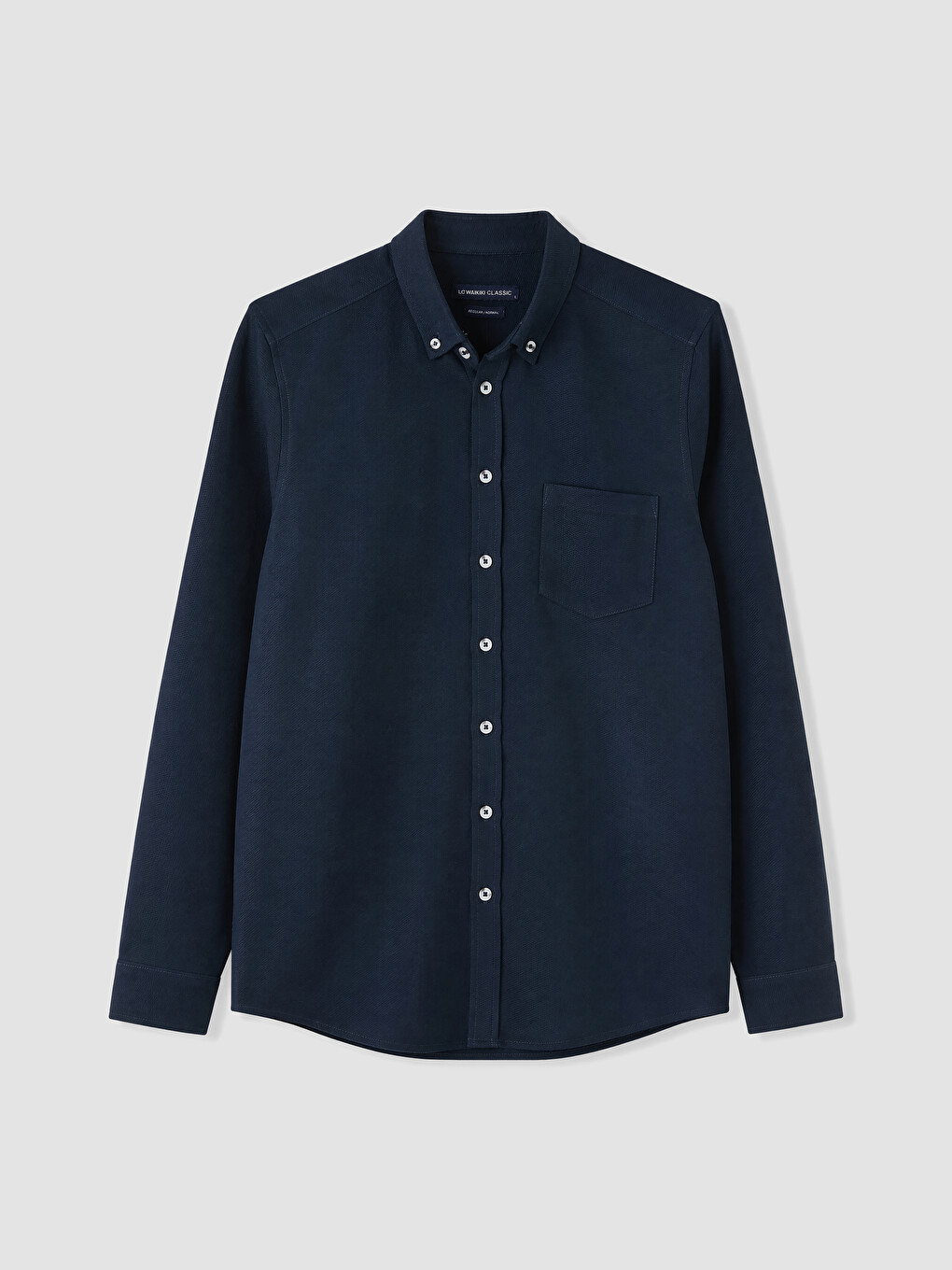 Standard Fit Dobby Men's Textured Shirt