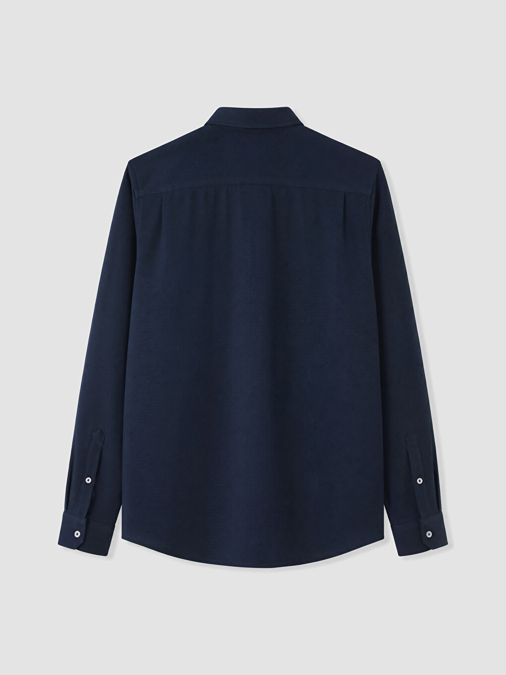 Standard Fit Dobby Men's Textured Shirt-2