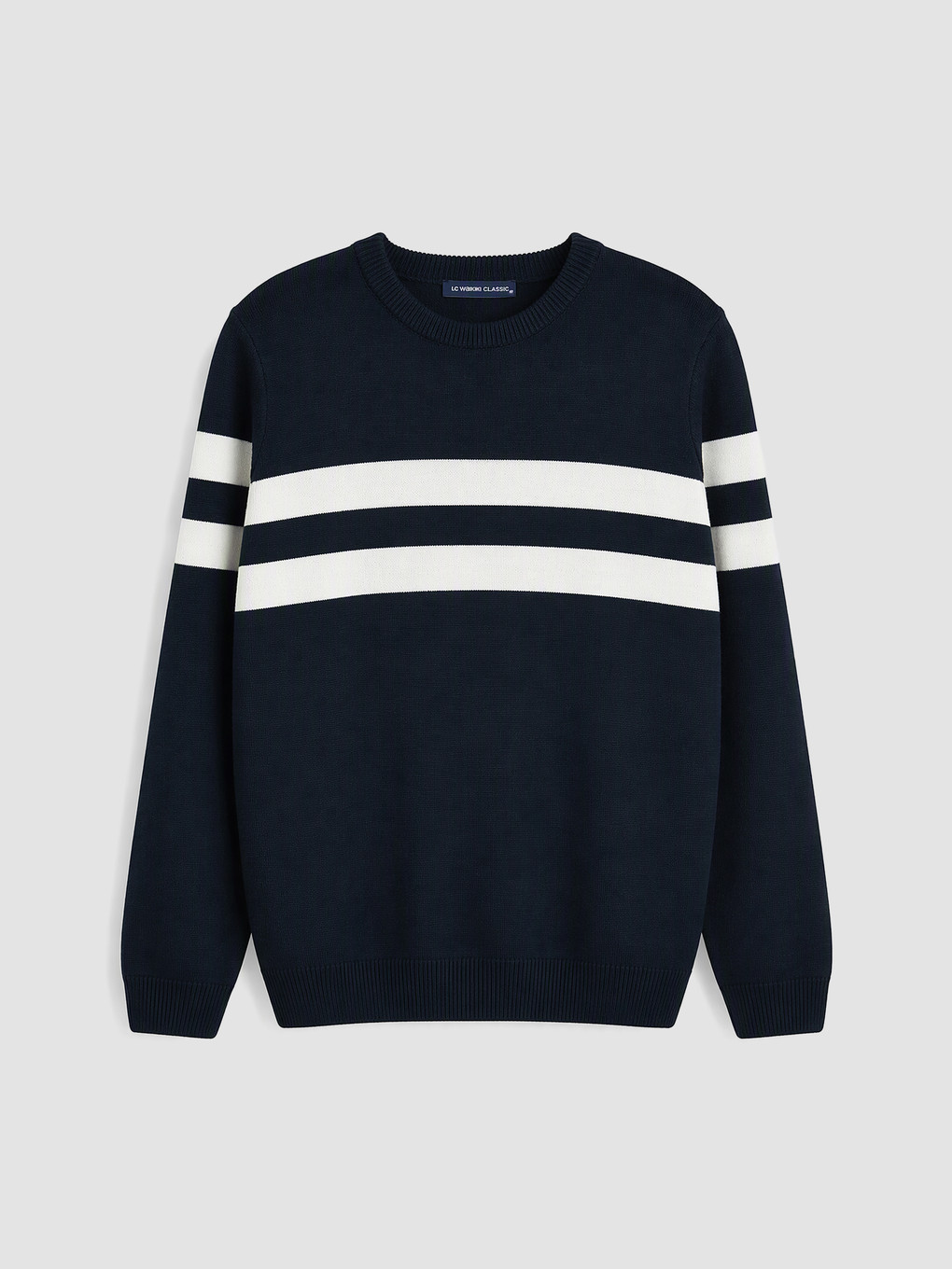 Man Navy Sweater-4