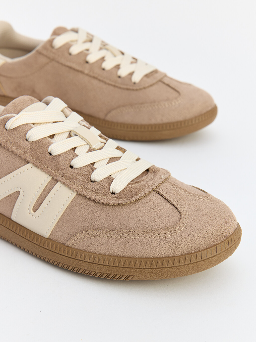Faux Suede Women's Sneakers-1