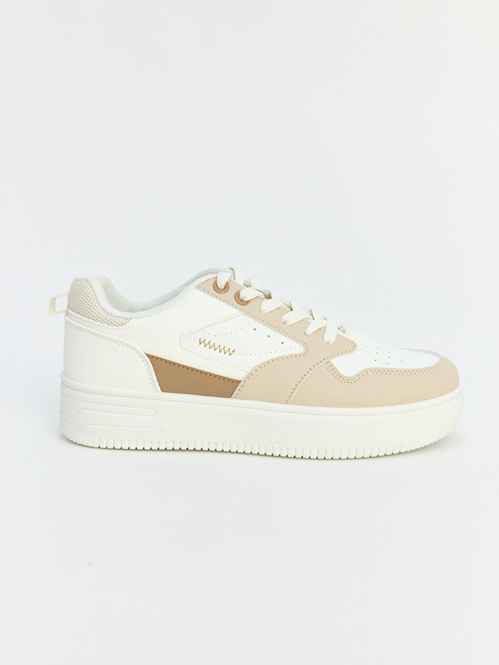 Faux Leather Women's Sneakers-1