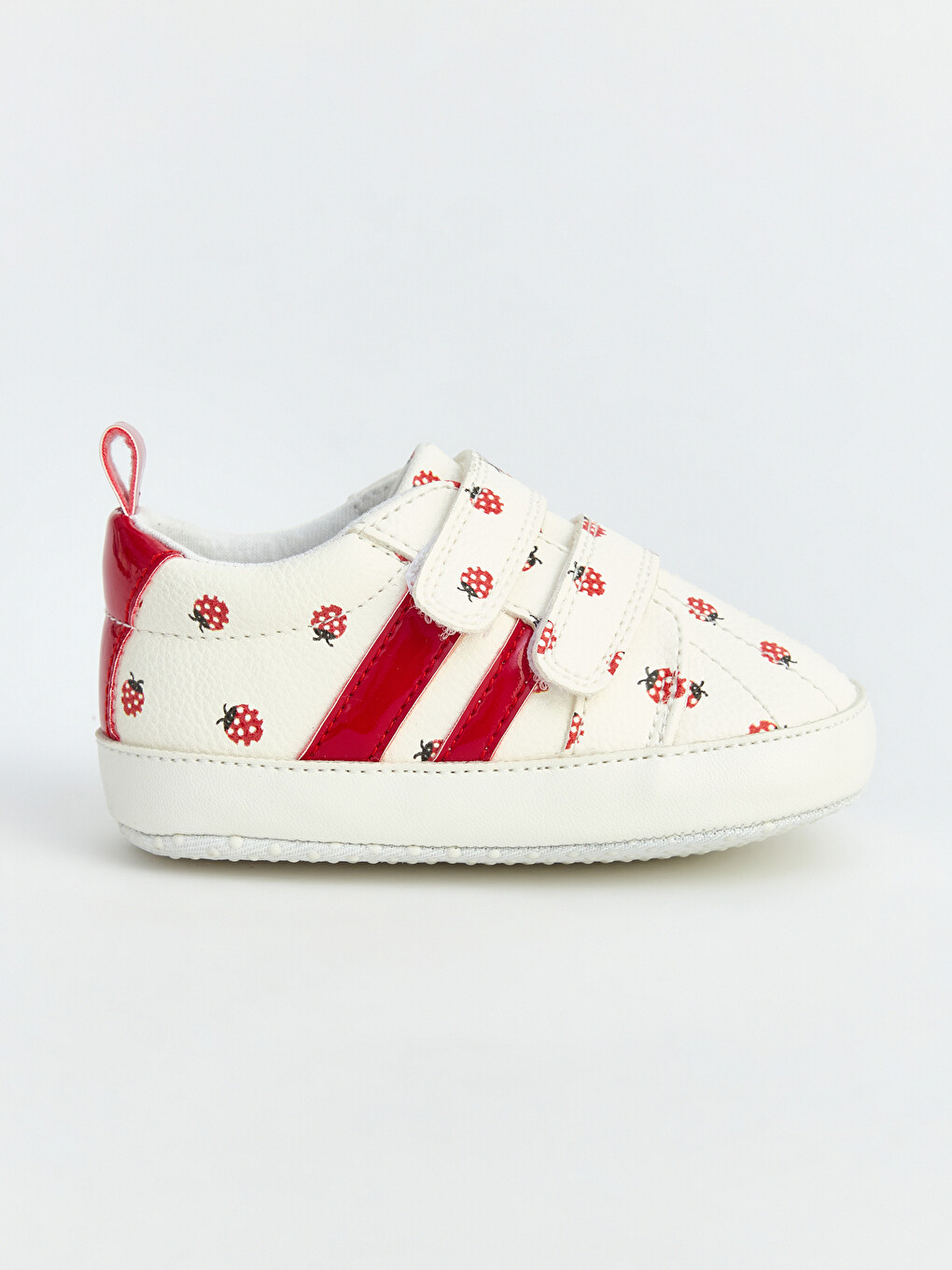 Baby Girl White Pram Shoes-1