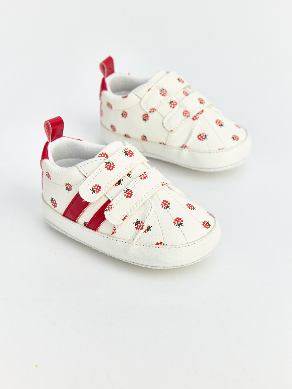 Baby Girl White Pram Shoes-2