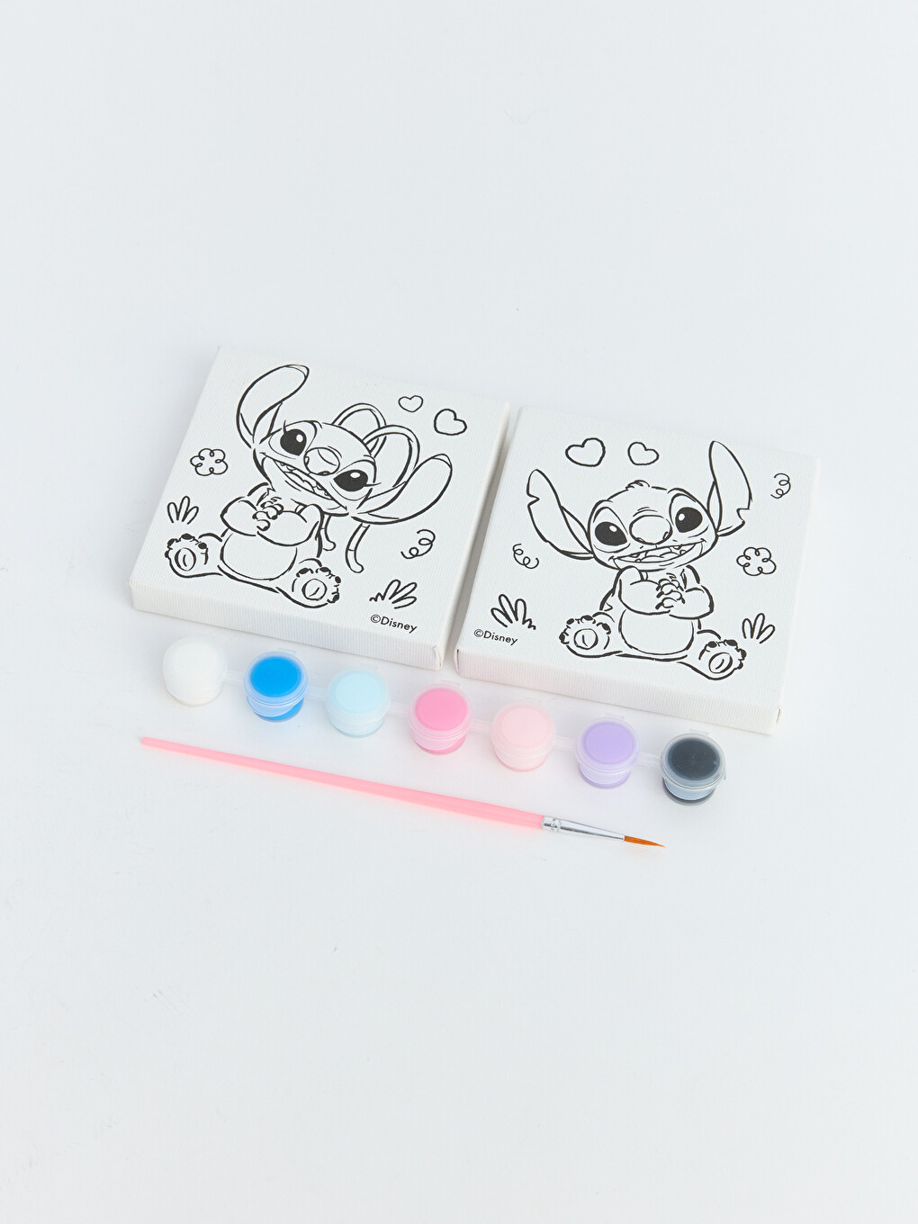 Stitch Baskılı Kız Çocuk Boyama Seti-1