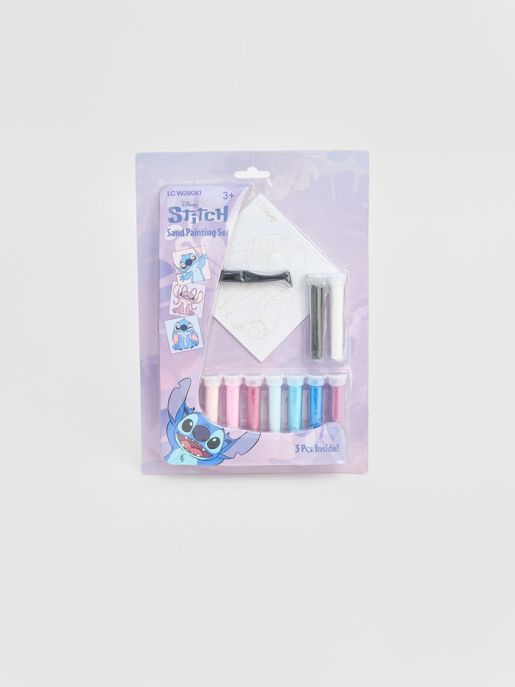 Stitch Baskılı Kum Boyama Seti