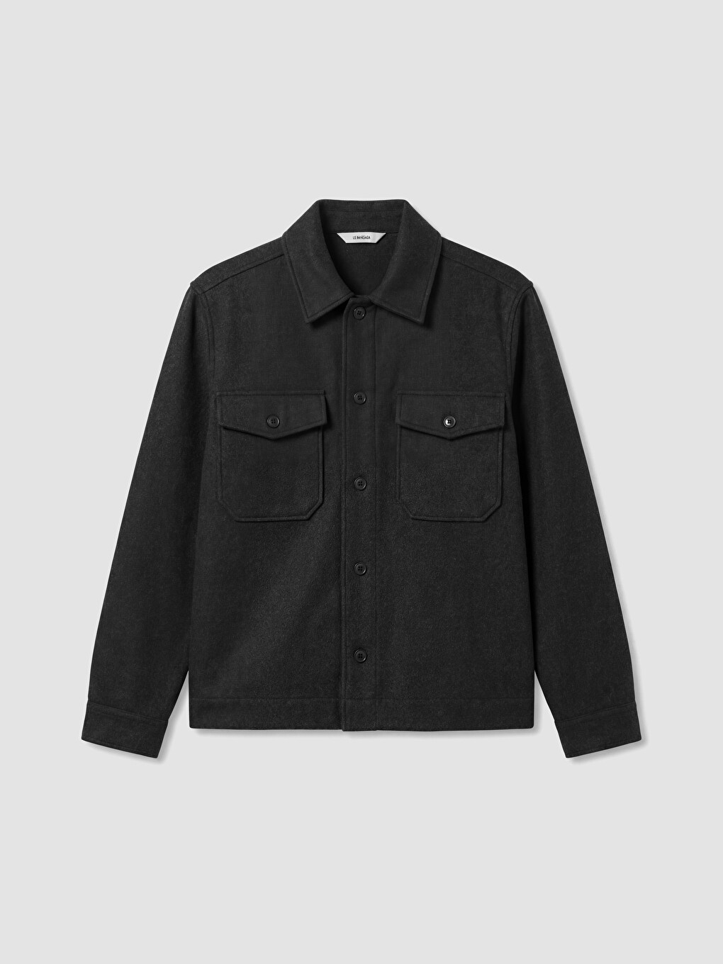 Regular Fit Men's Overshirt-4