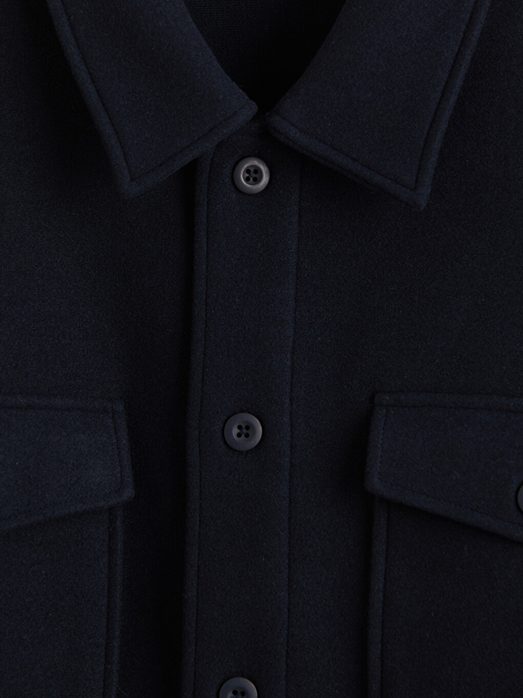 Regular Fit Men's Overshirt-6