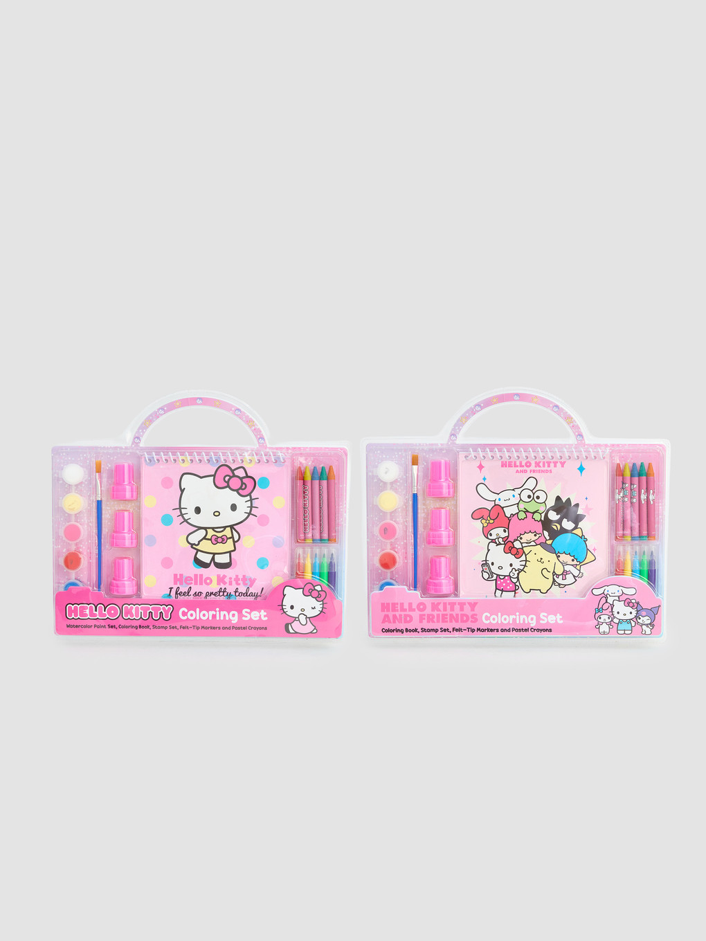 Hello Kitty Figürlü Kız Çocuk Boyama Seti