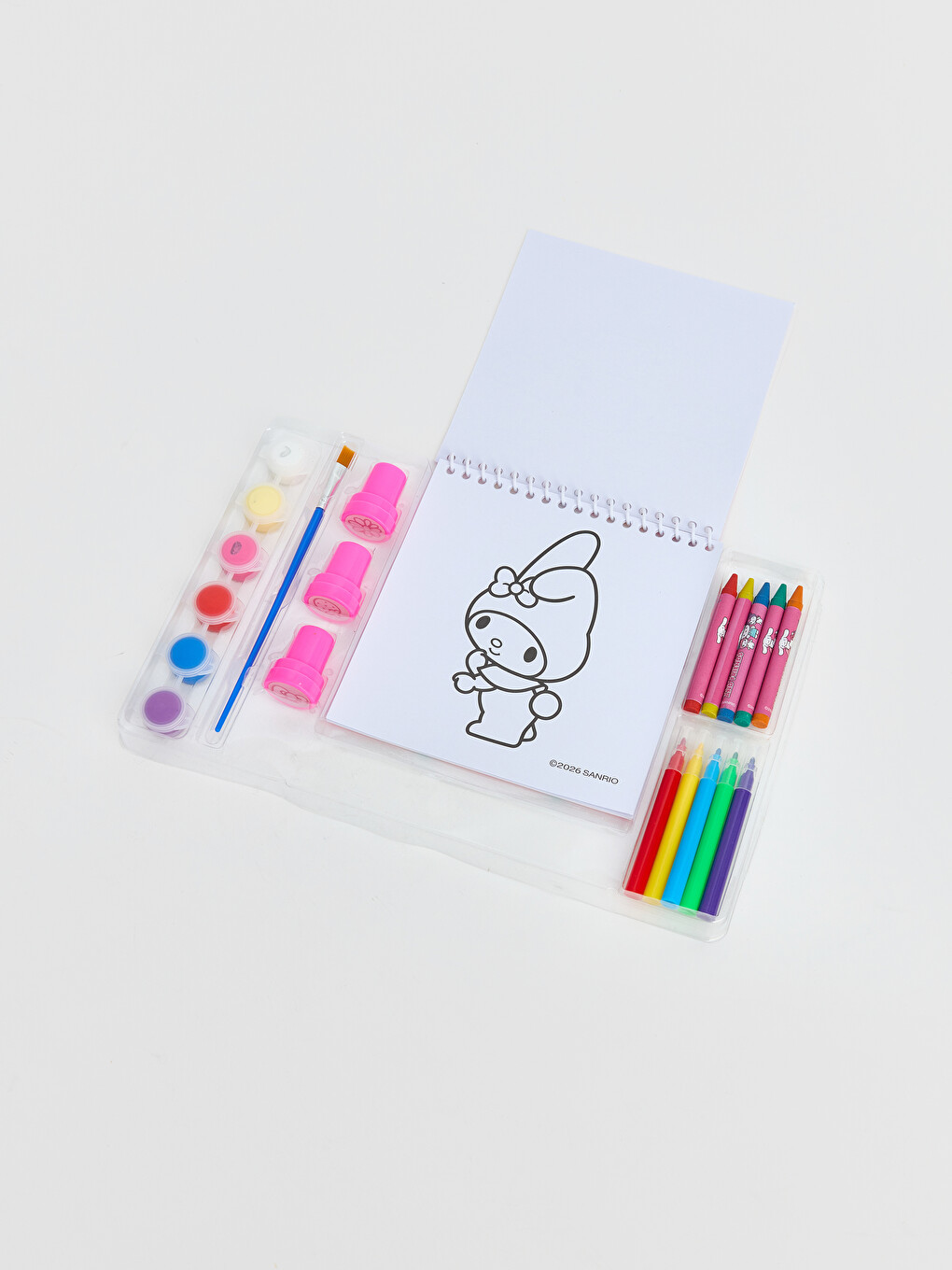 Hello Kitty Figürlü Kız Çocuk Boyama Seti-3