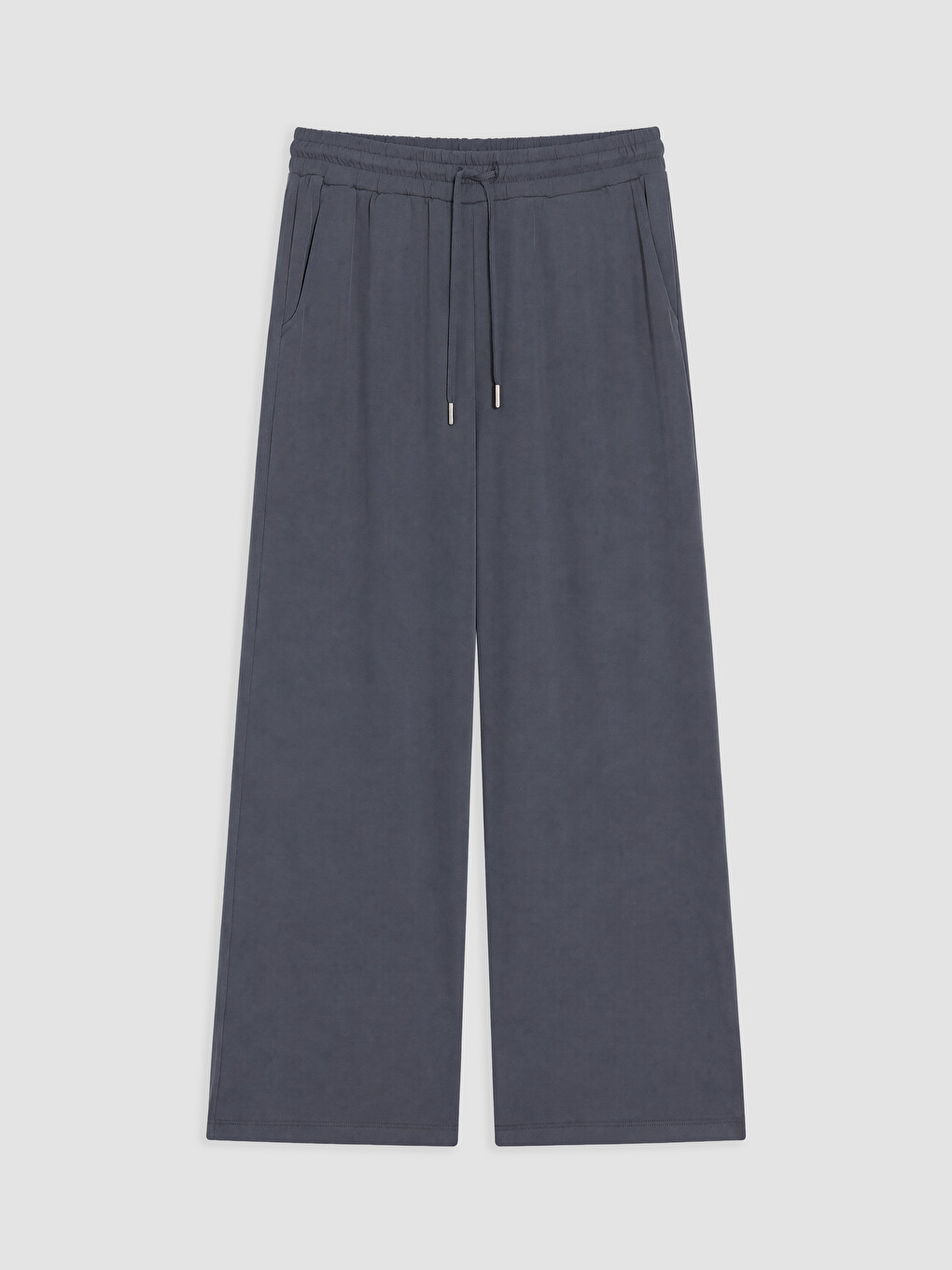 Antrasit Bisiklet Yaka Kadın Pijama Takımı-7
