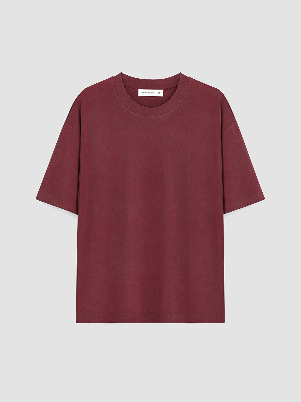 Bordo Bisiklet Yaka Kadın Pijama Takımı-5