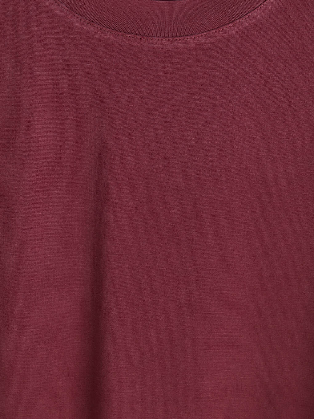 Bordo Bisiklet Yaka Kadın Pijama Takımı-9