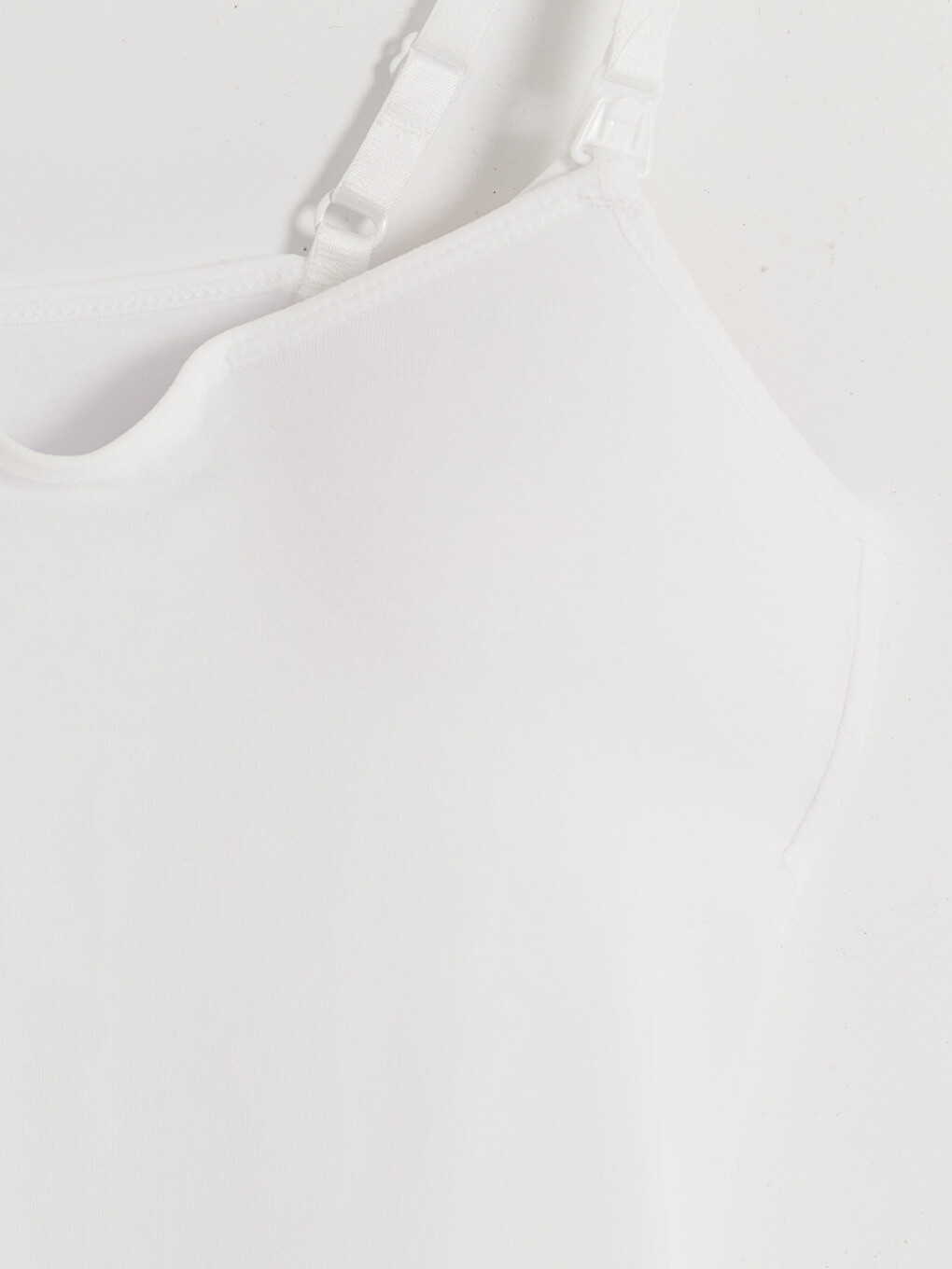 Square Neck Strappy Maternity Vest Top-5