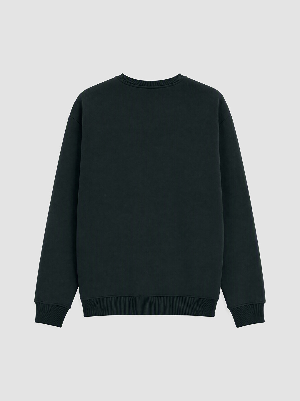 Crew Neck Men's Thick Sweatshirt