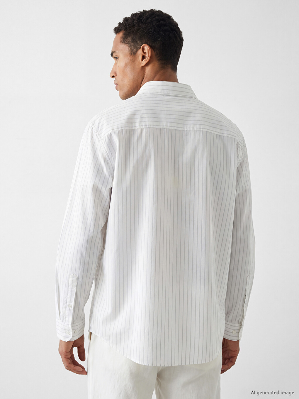 Man Grey Shirt-3