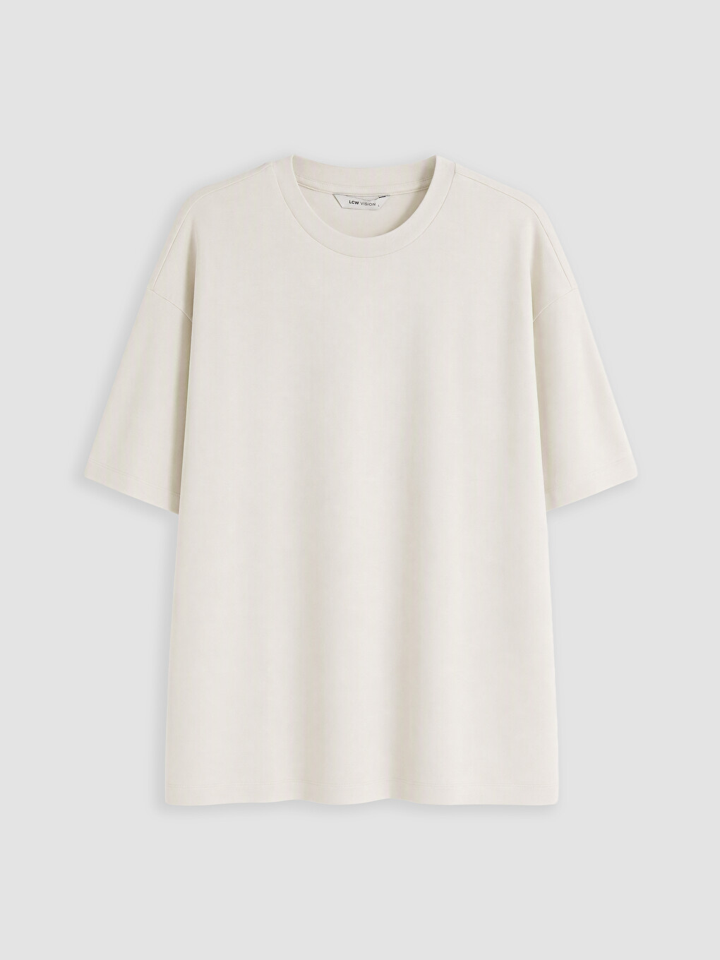 Boxy Fit Thick Fabric T-shirt /05