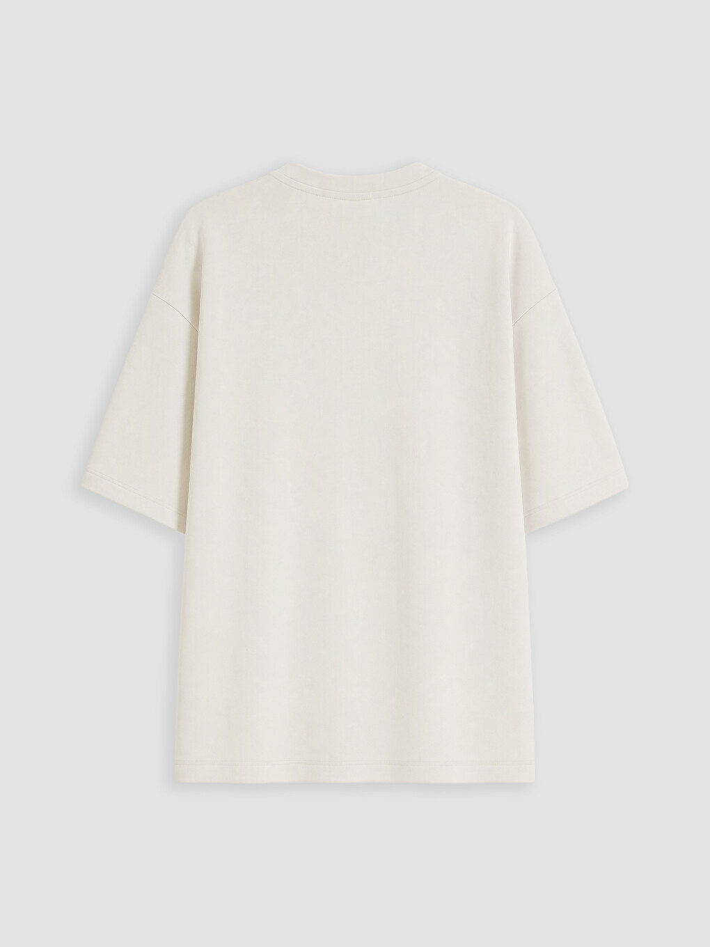 Boxy Fit Thick Fabric T-shirt /05-2