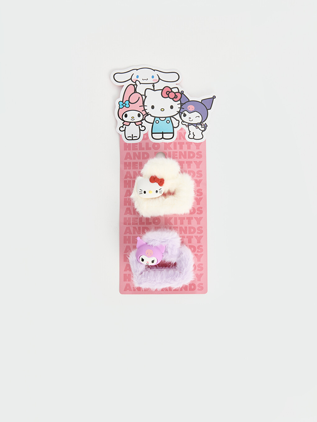 Ensemble D’accessoires Pour Cheveux Imprimés Hello Kitty Et Friends Pour Filles-1