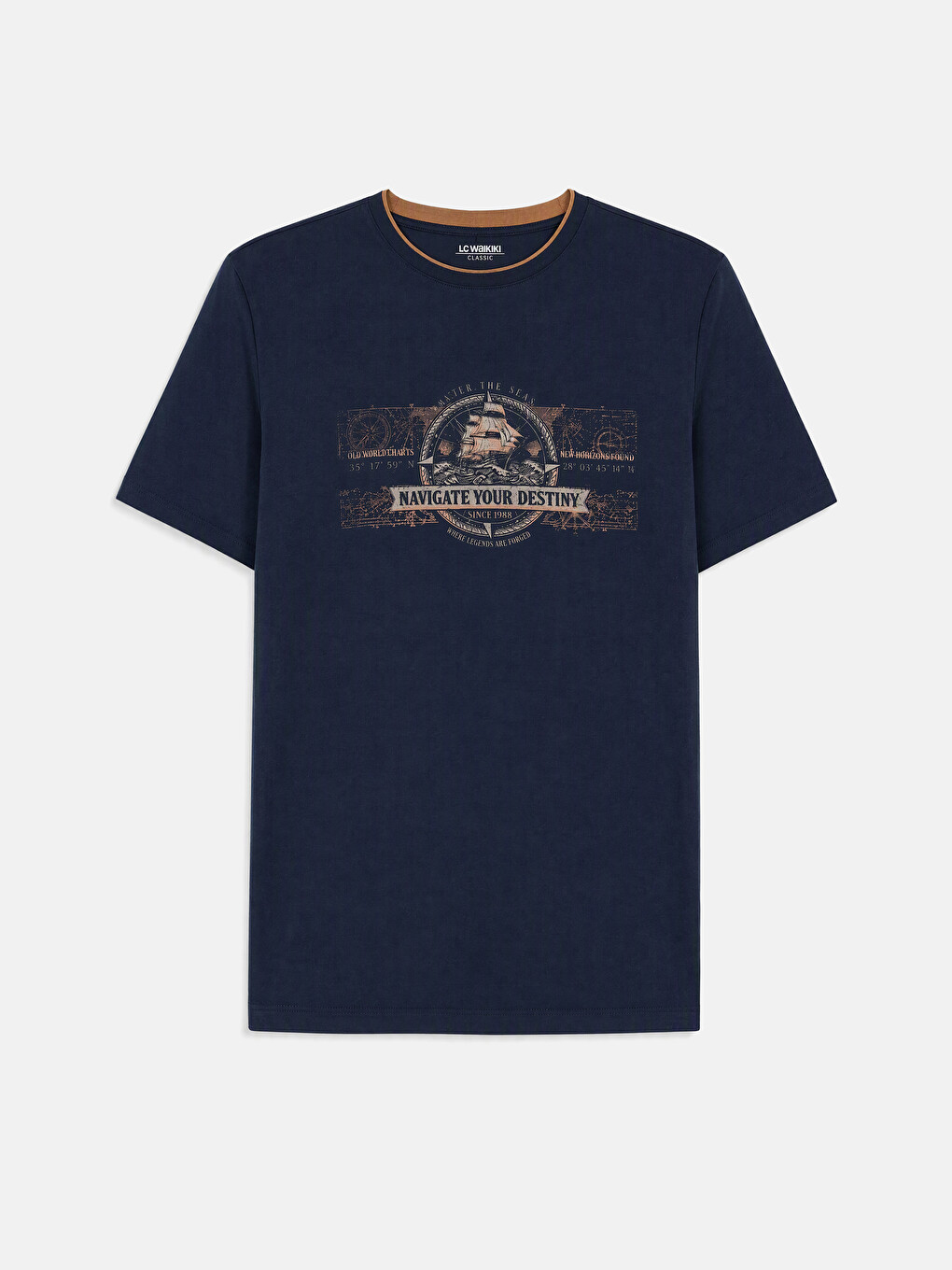 Man Navy T-shirt