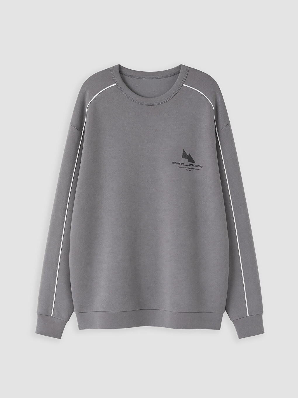 Djalë Gri Sweatshirt