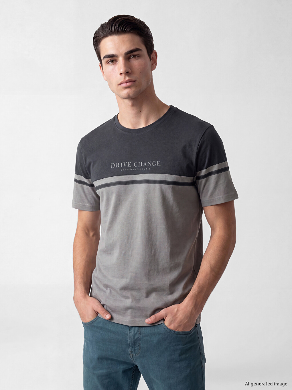Crew Neck Jersey Men's T-shirt