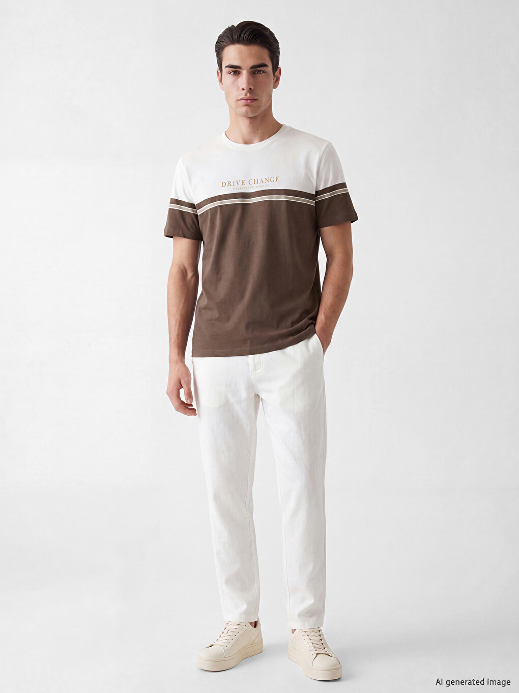 Crew Neck Jersey Men's T-shirt-1