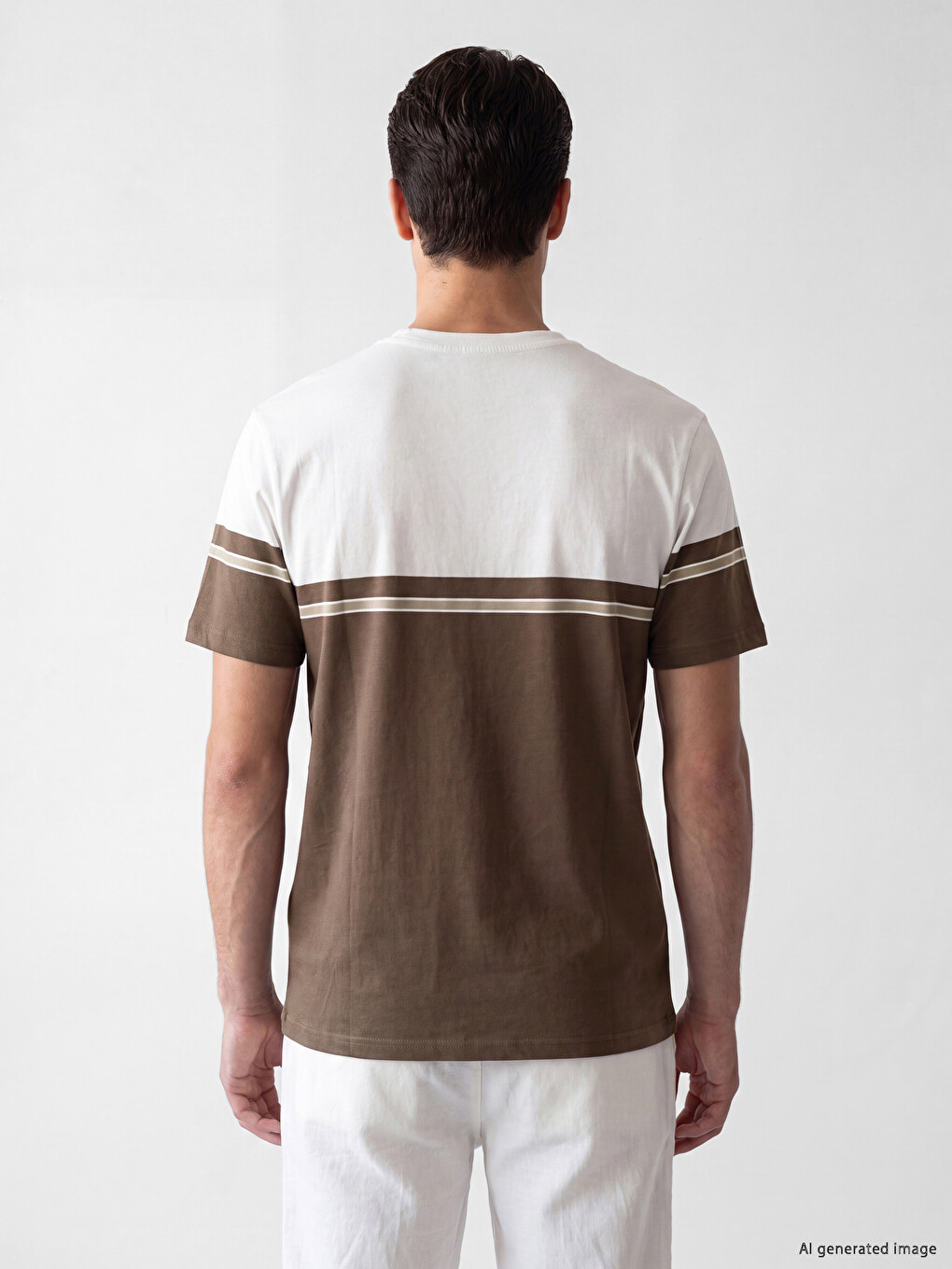 Crew Neck Jersey Men's T-shirt-3