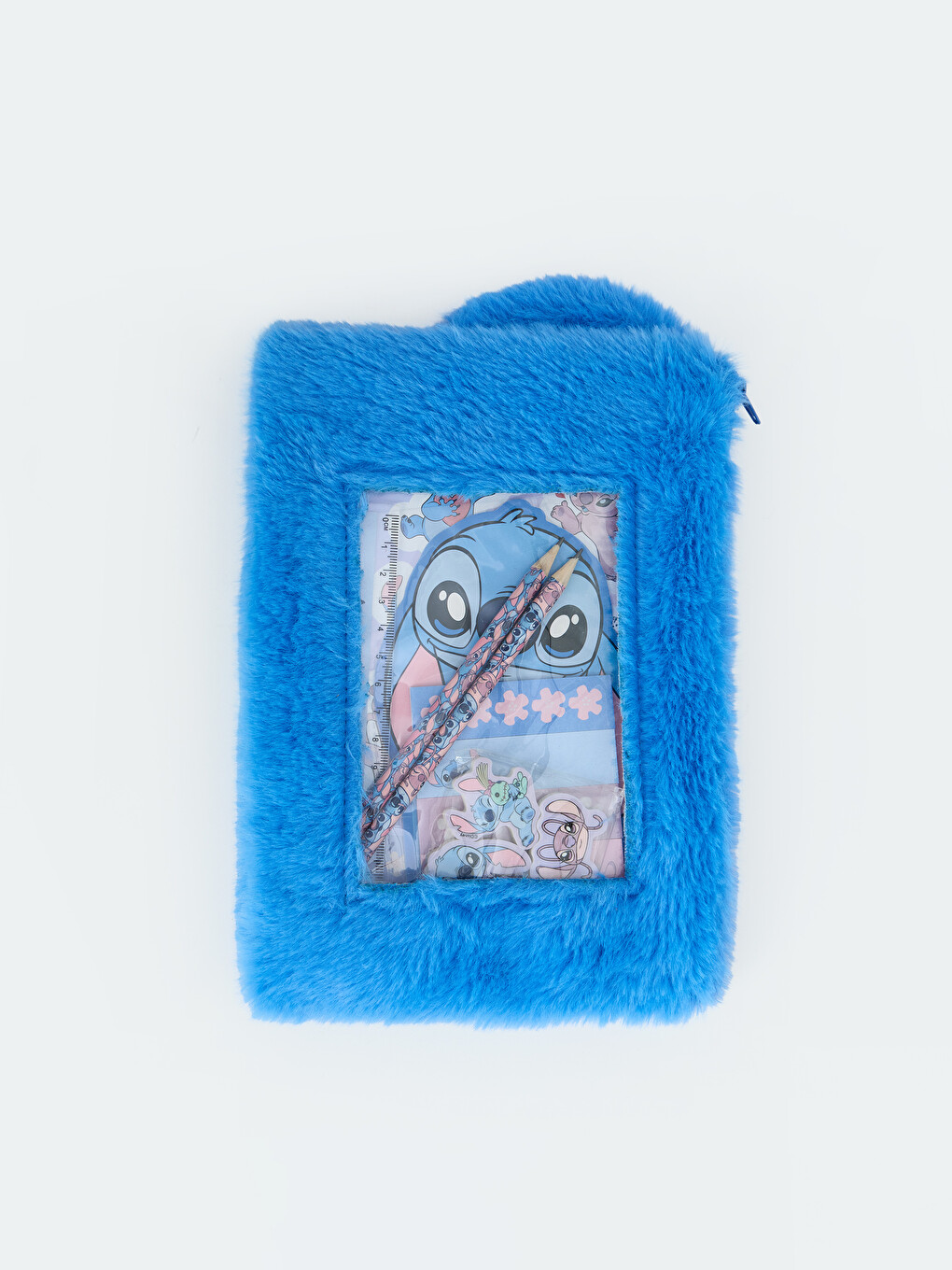 Stitch Printed Plush Stationery Set-2