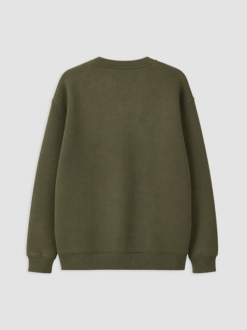 Man Khaki Sweatshirt-2