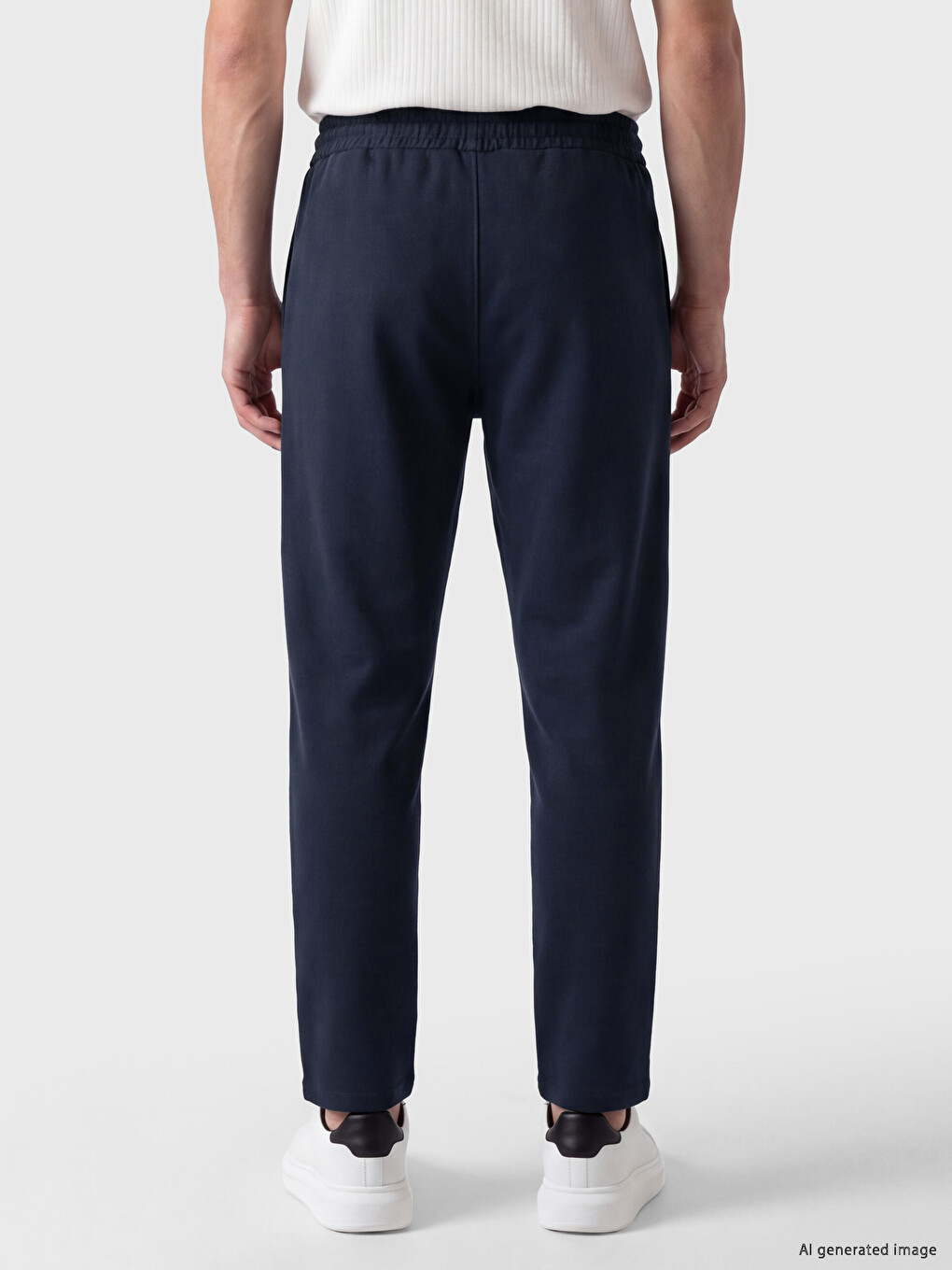Lacivert Regular Fit Erkek Eşofman Altı-2