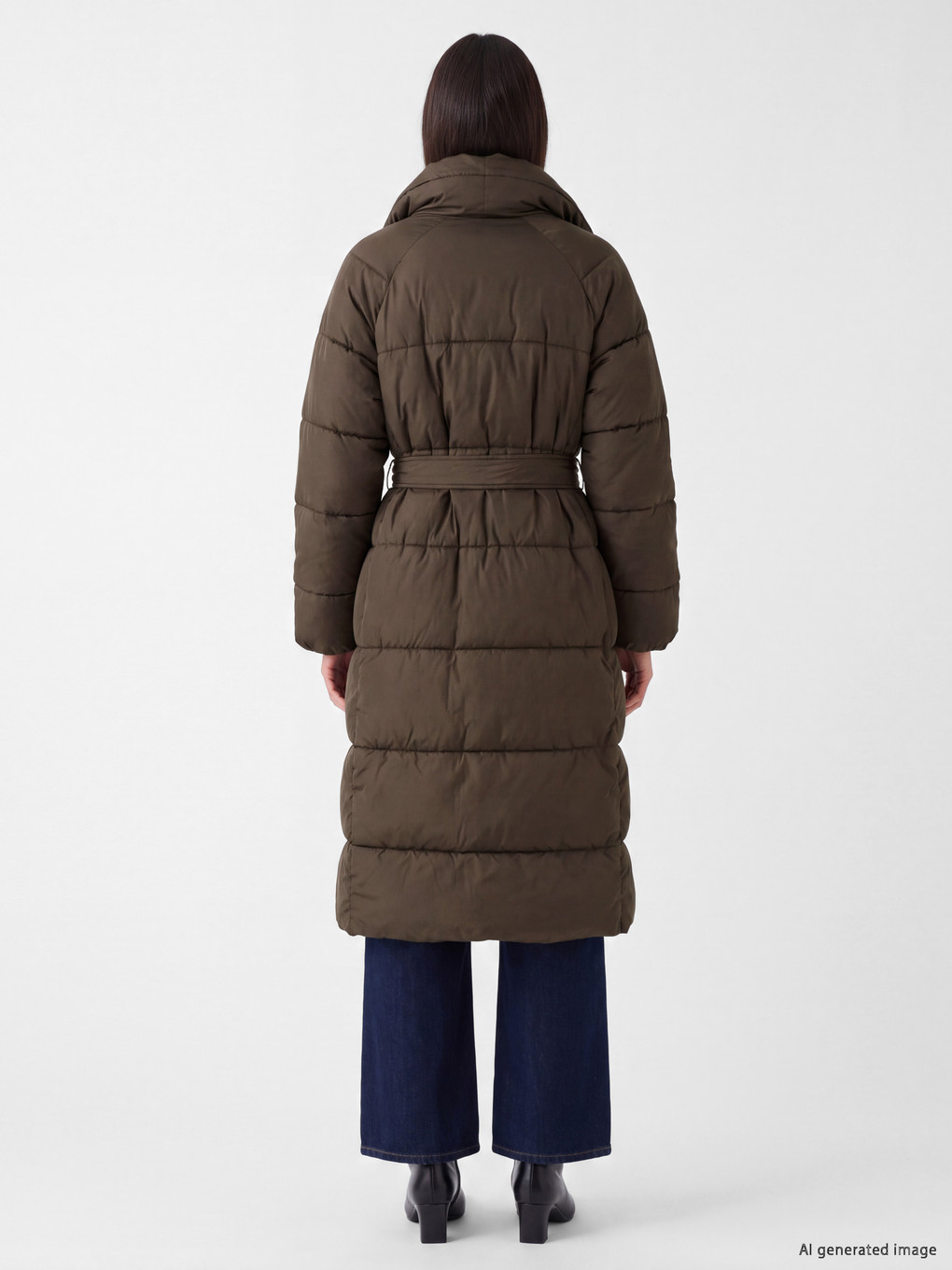 Pallto Puffer Me Jakë Shalli Për Gra-3