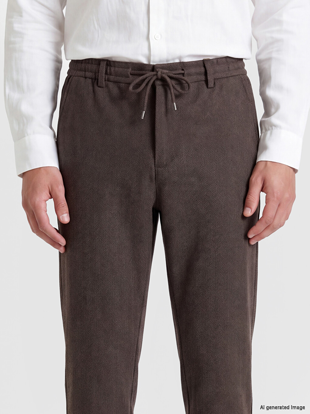 Regular Fit Men's Trousers-2