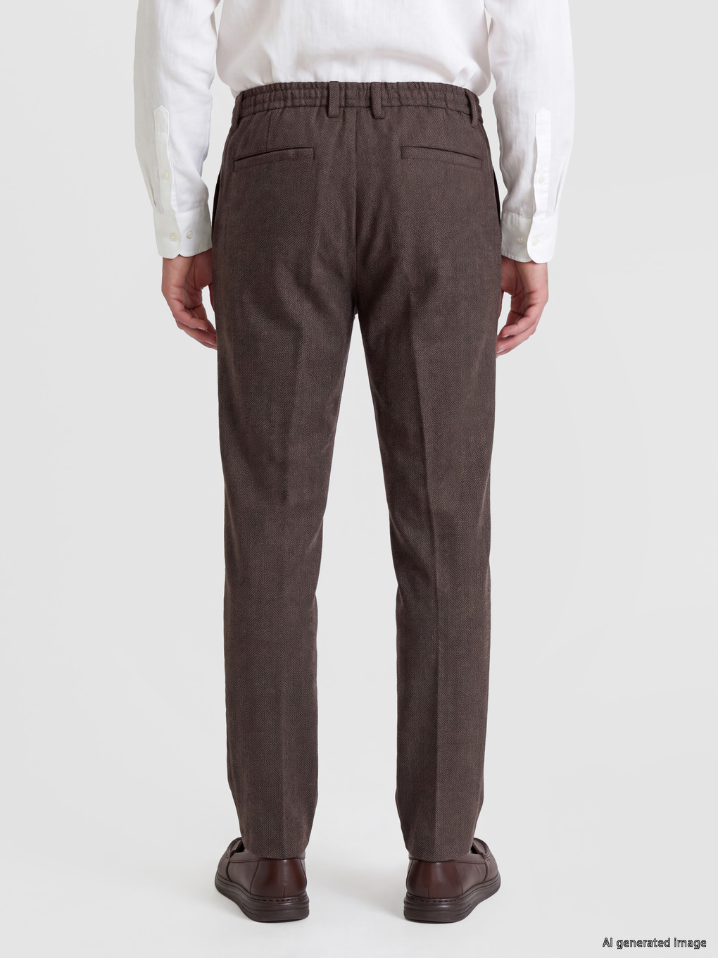 Regular Fit Men's Trousers-3