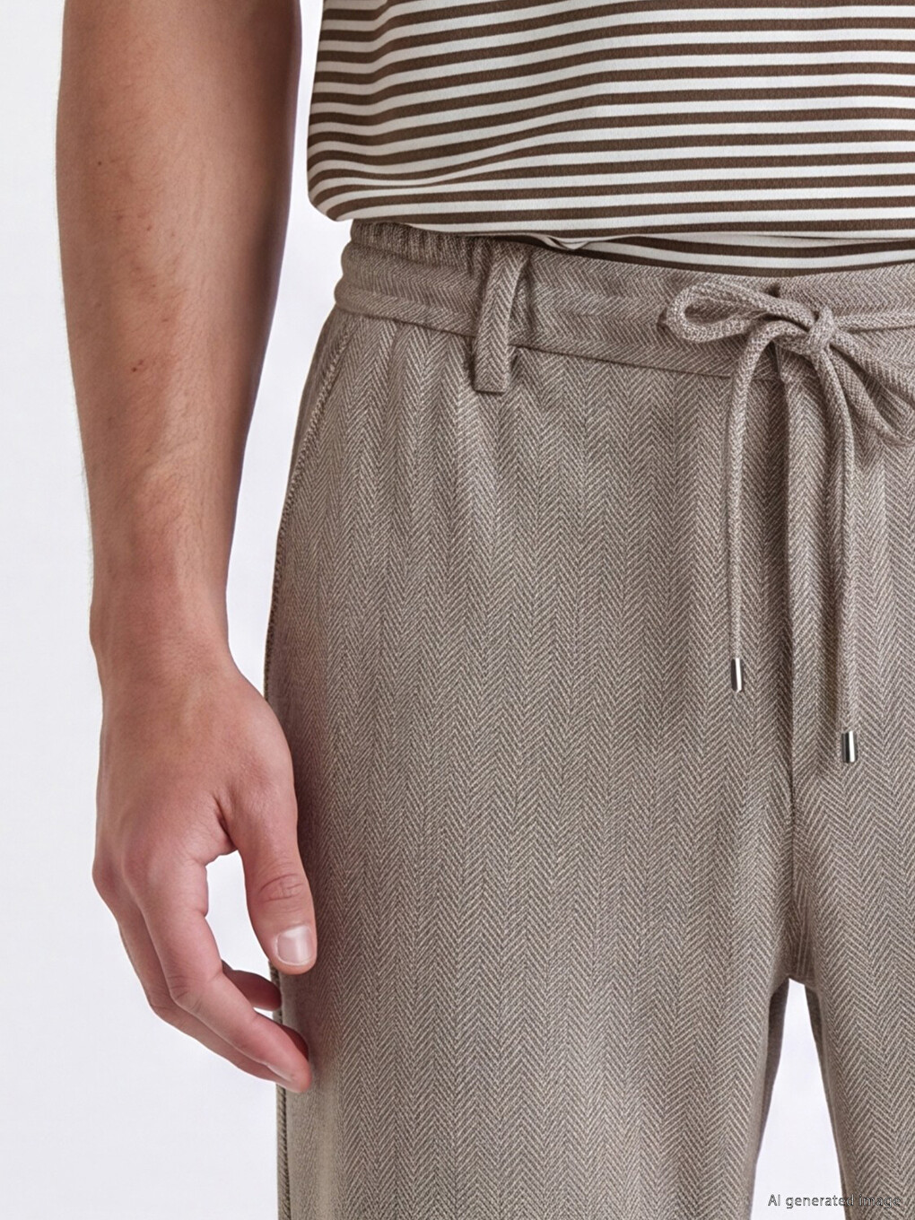 Regular Fit Men's Trousers-2