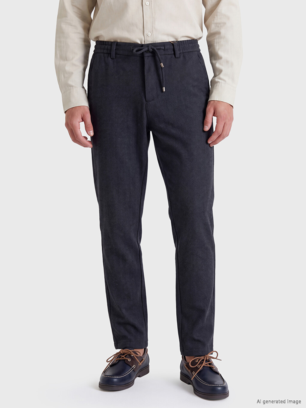 Regular Fit Men's Trousers-1
