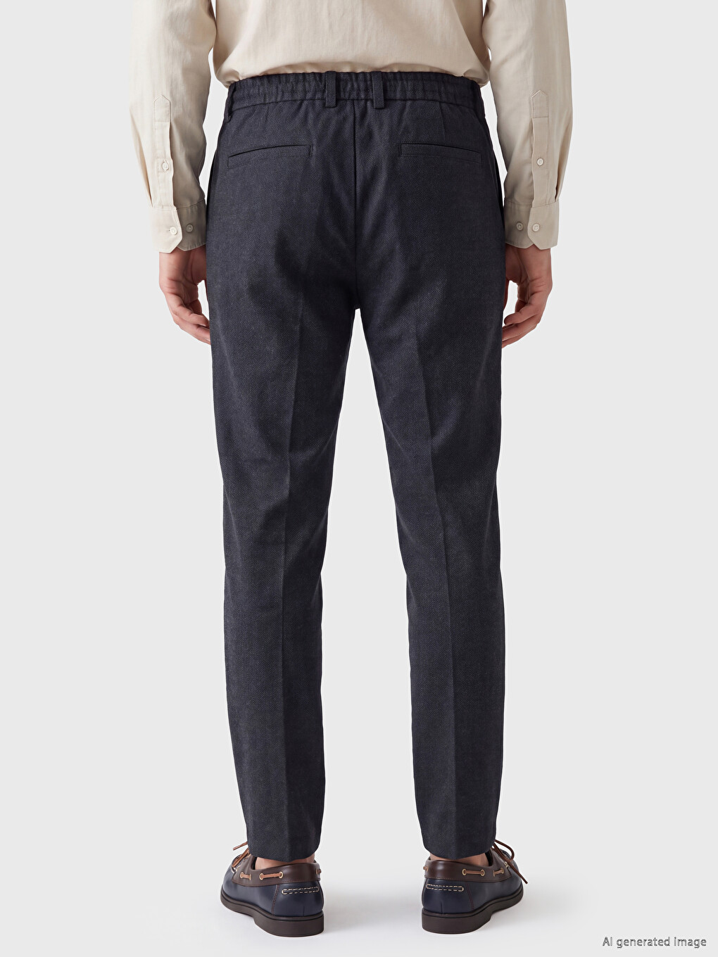 Regular Fit Men's Trousers-3