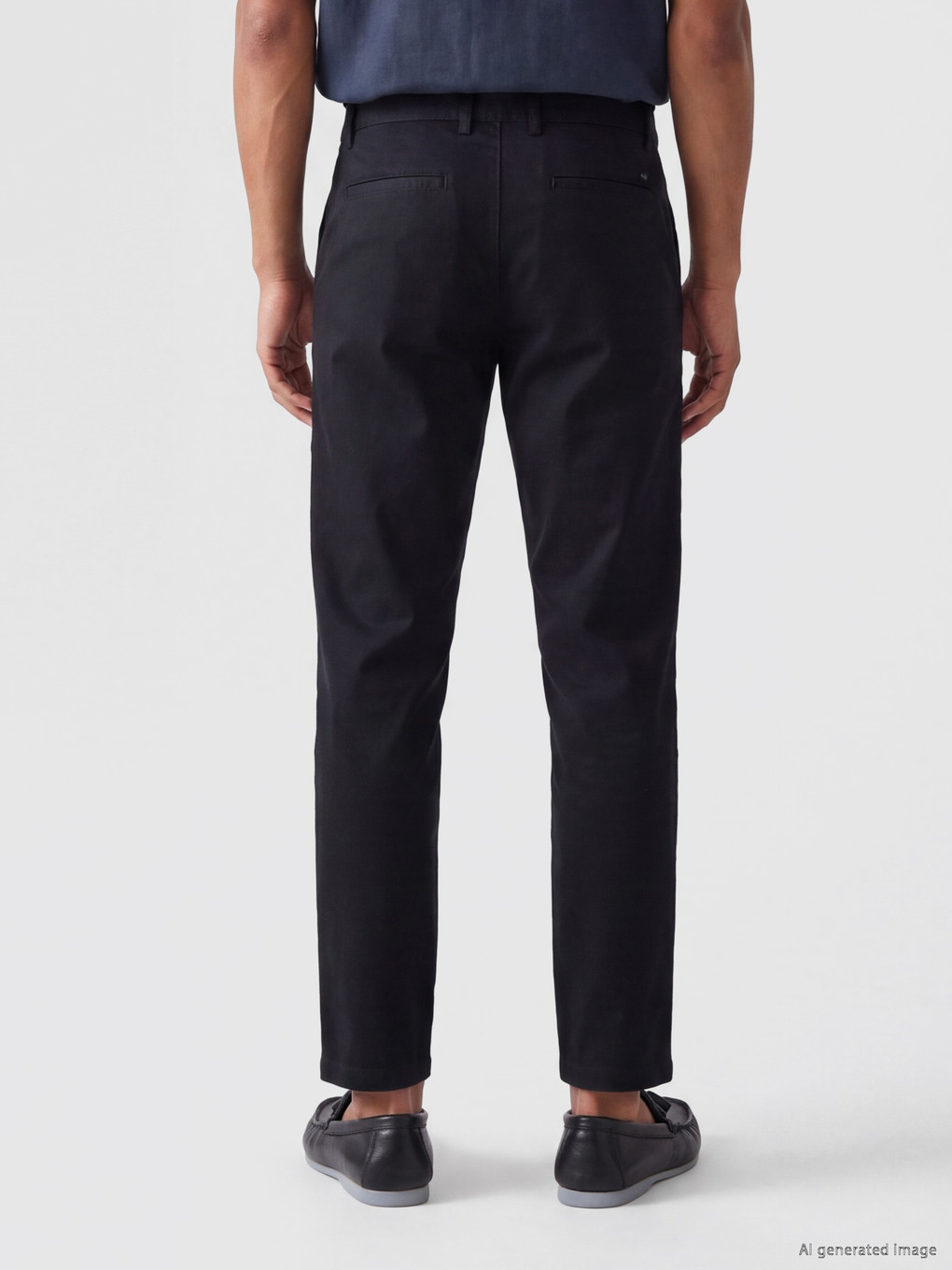 Slim Fit Erkek Gabardin Pantolon-2