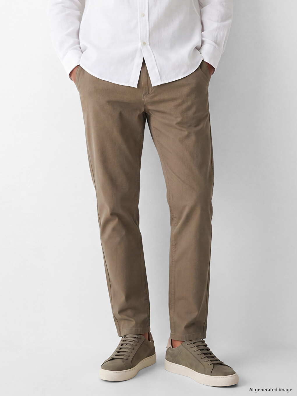 Man Brown Trousers-1