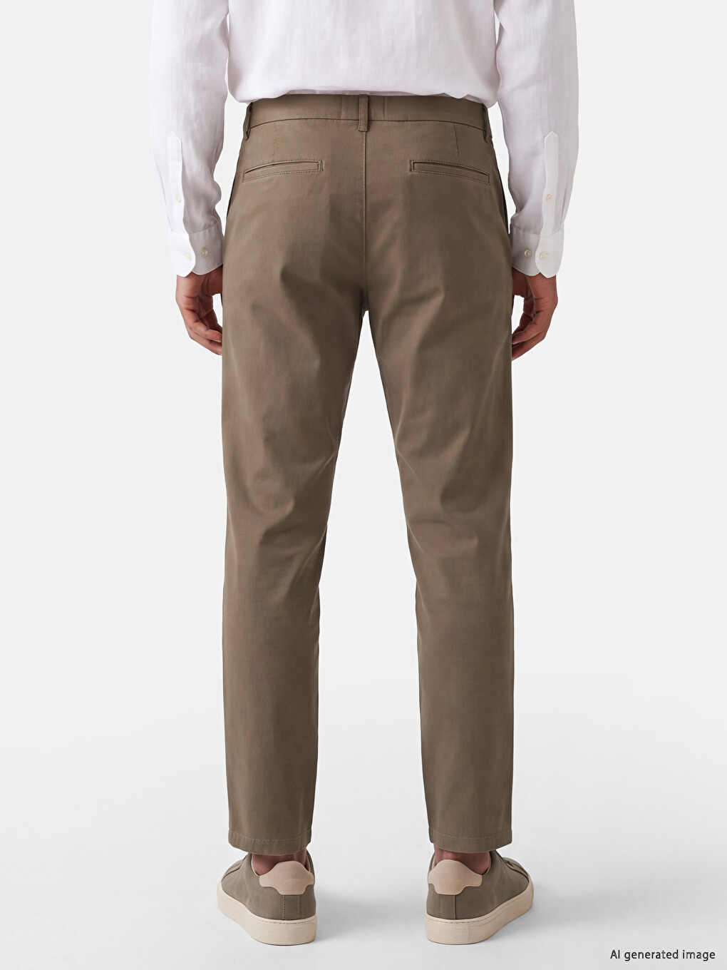Man Brown Trousers-2