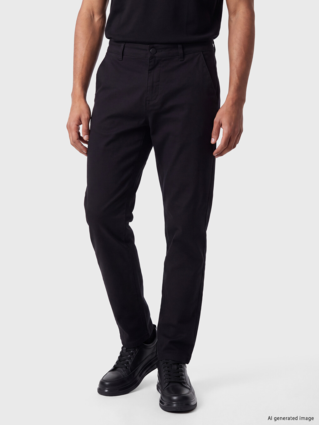 Man Navy Trousers-1