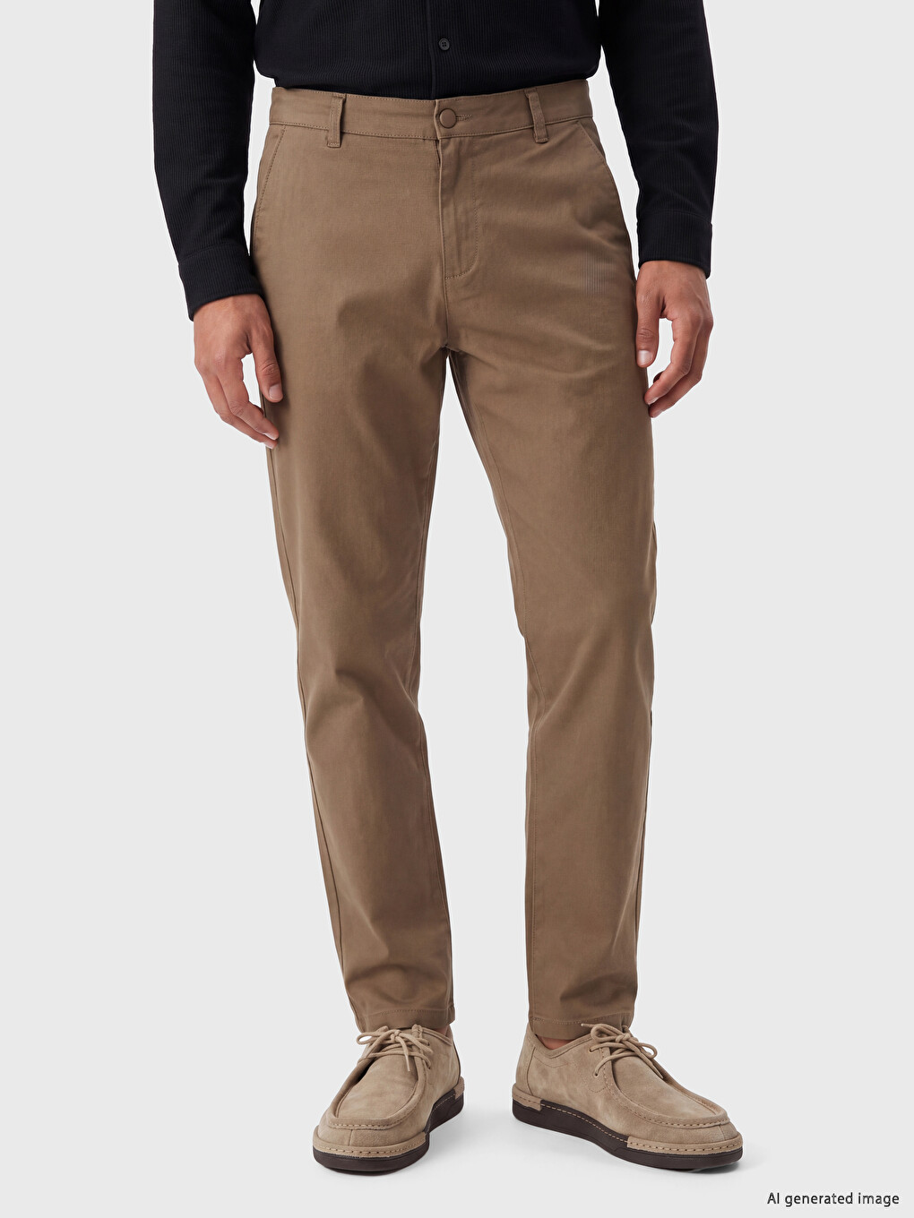 Man Brown Trousers-1